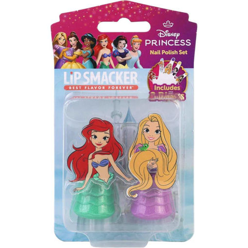 Picture of LIP SMACKER ARIEL & RAPUNZELNAIL POLISH SET